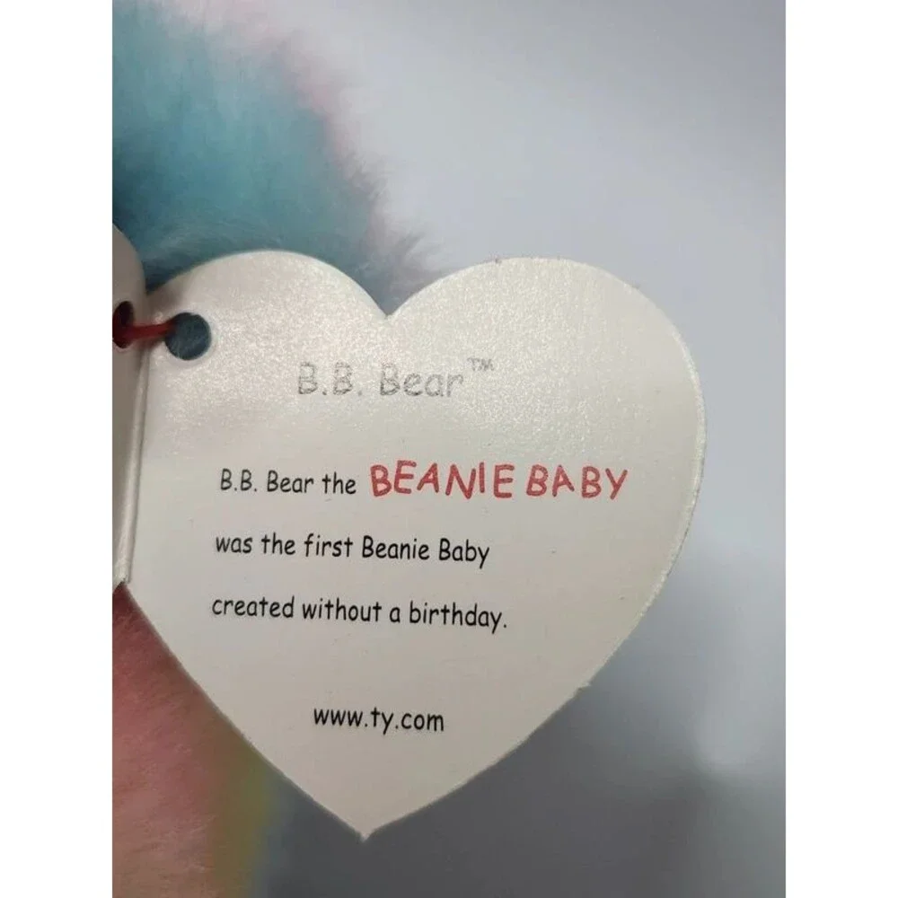 Ty Beanie Buddies Collection – B.B. Bear Birthday Edition 2000